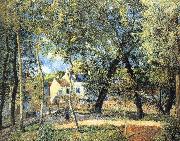 Camille Pissarro Hurrying to the landscape oil on canvas